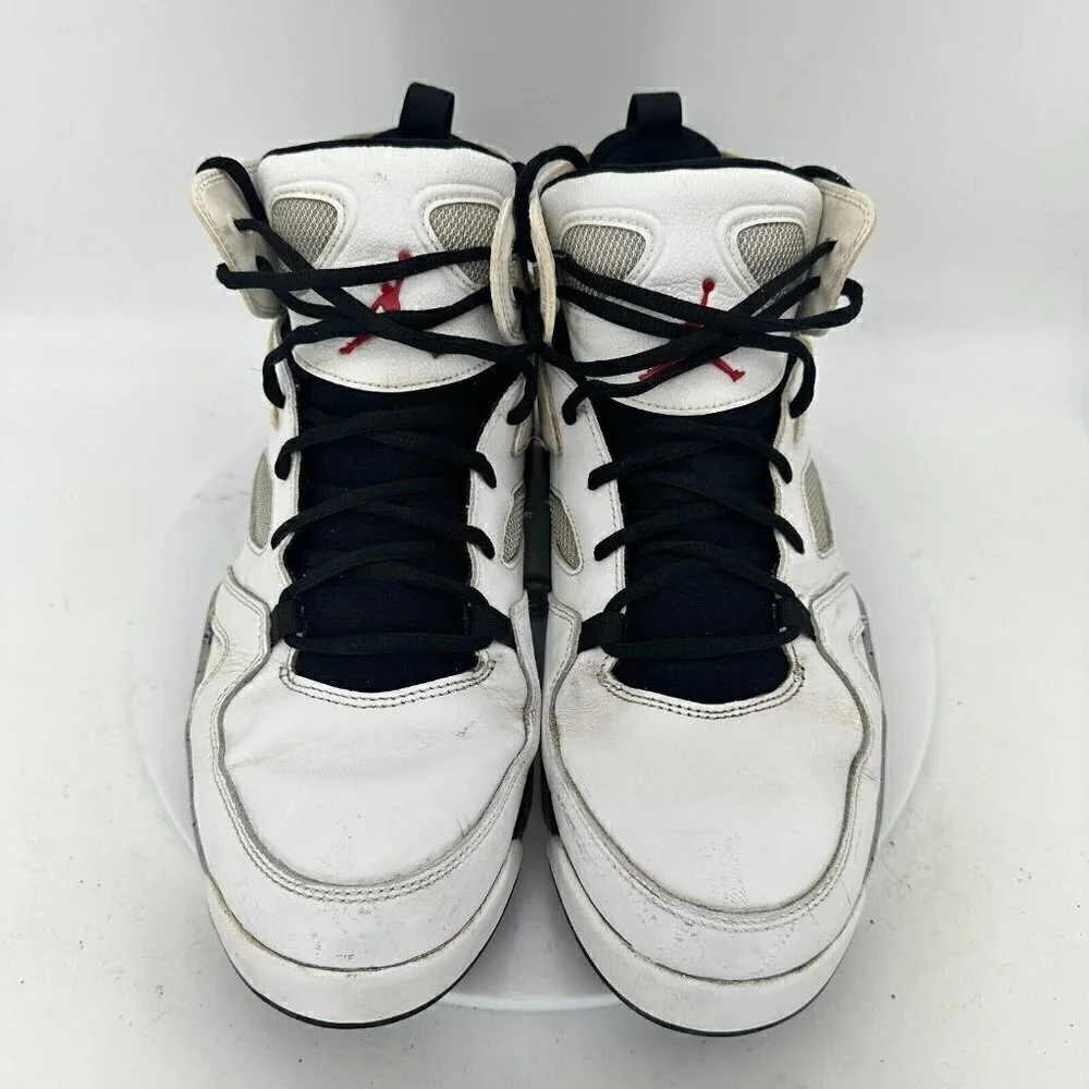 Nike Air Jordan Flight Club ‘91 Men Size 11 Shoes White Cement Grey 555475–102